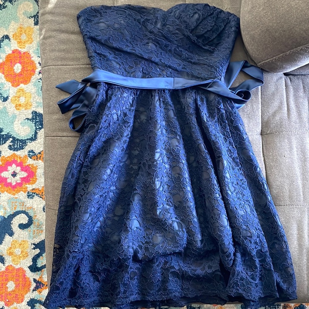 Navy Blue Dress